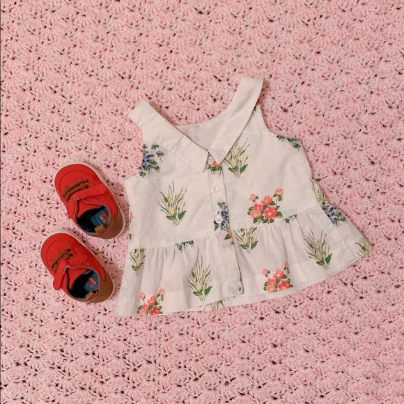 Janie and Jack floral top - Picture 1 of 3